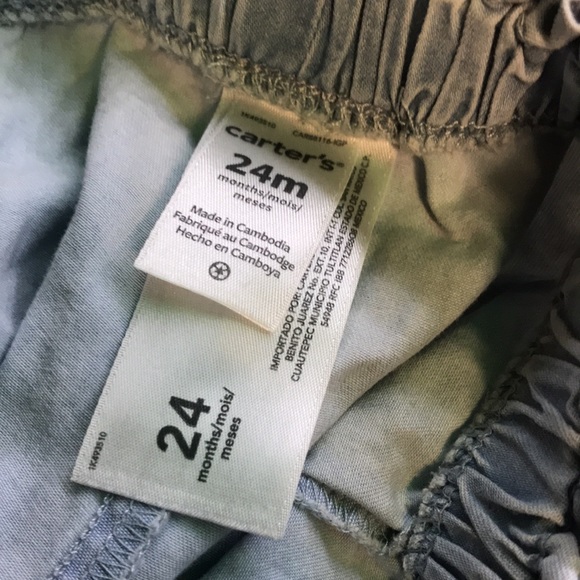 Carter’s Light blue pants 24 months💕 - Picture 3 of 4